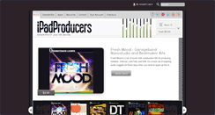 Desktop Screenshot of ipadproducers.com